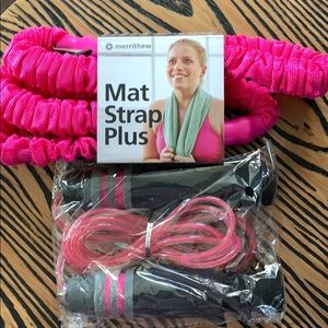 May strap and jump rope